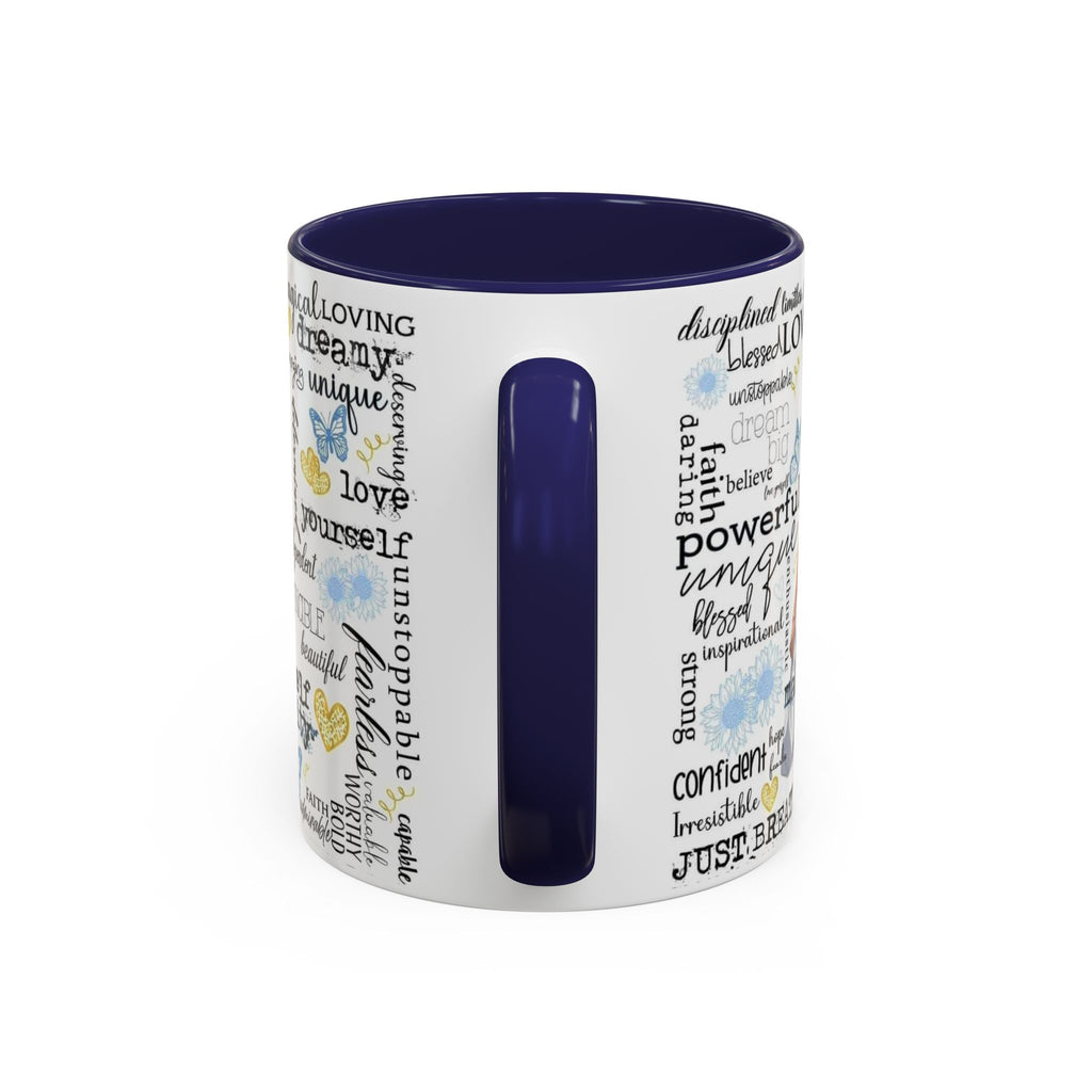 Empowering Inspirational Coffee Mug, Motivational Gift for Women, Unique Tea Cup, Affirmation Drinkware, Positive Vibes Mug.