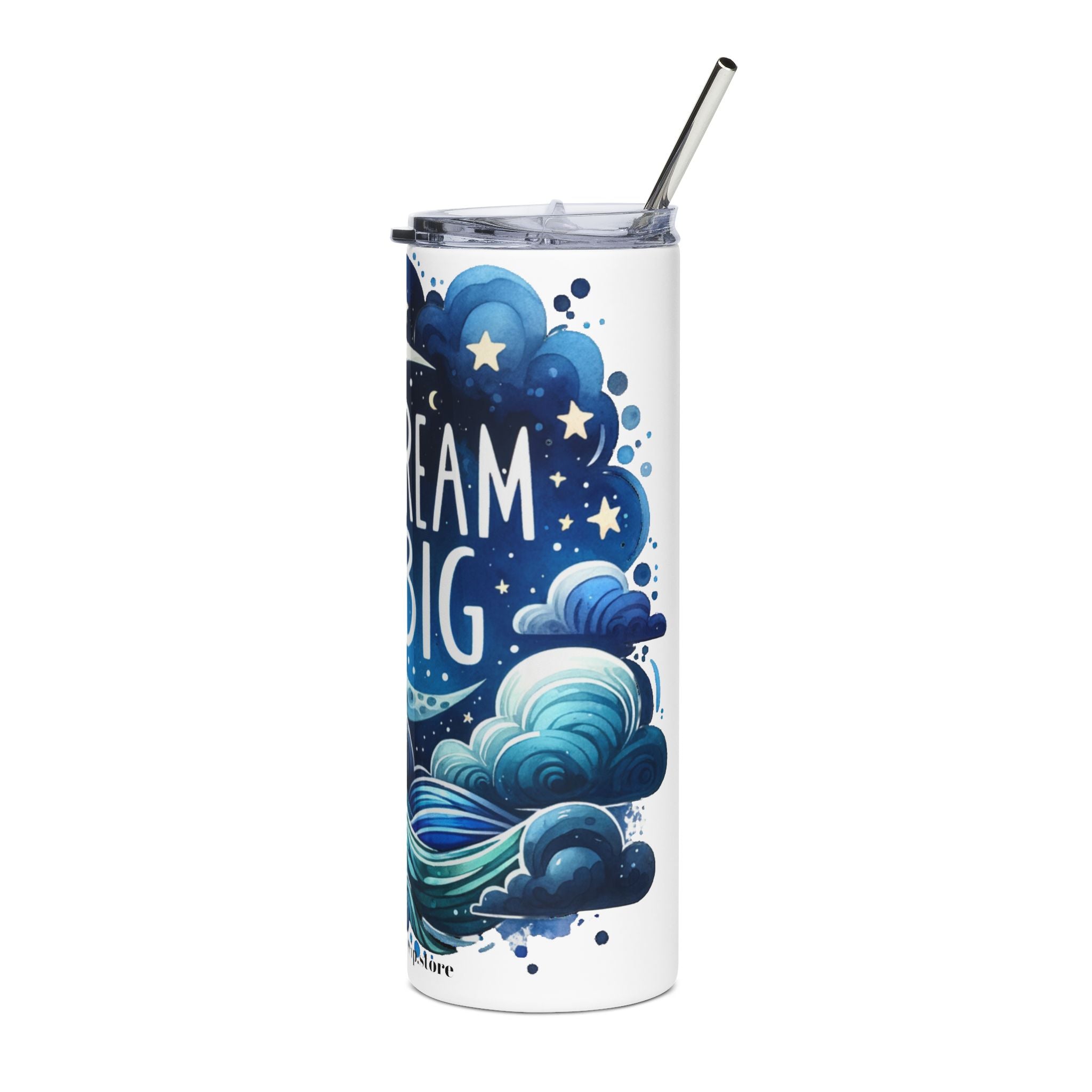 Dream Big Stainless Steel Tumbler.