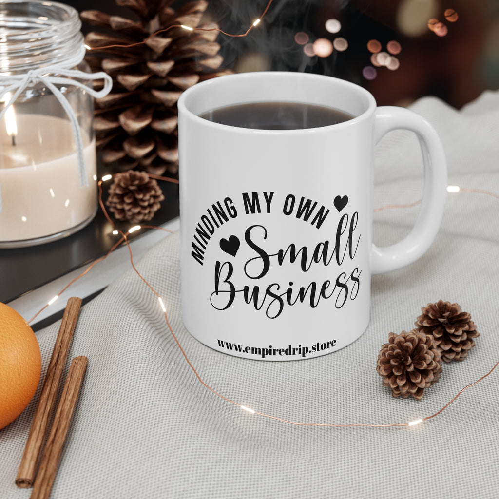 Elegant Boss Mug, Office Coffee Cup, Corporate Gift, Motivational Mug, Empowerment Drinkware.