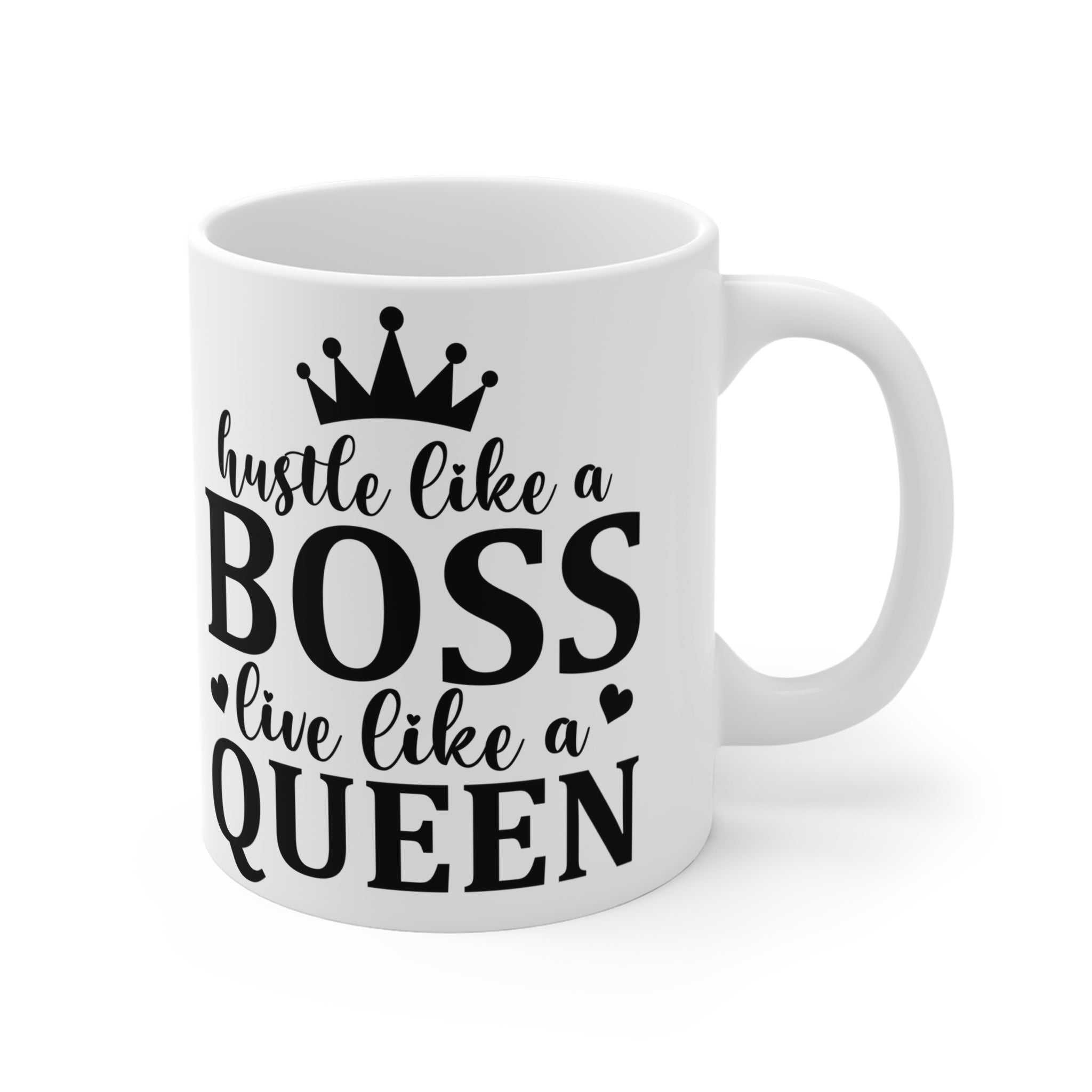 Boss Lady Coffee Mug - Empowerment, Office Decor, Gift for Women, Inspirational Quotes.