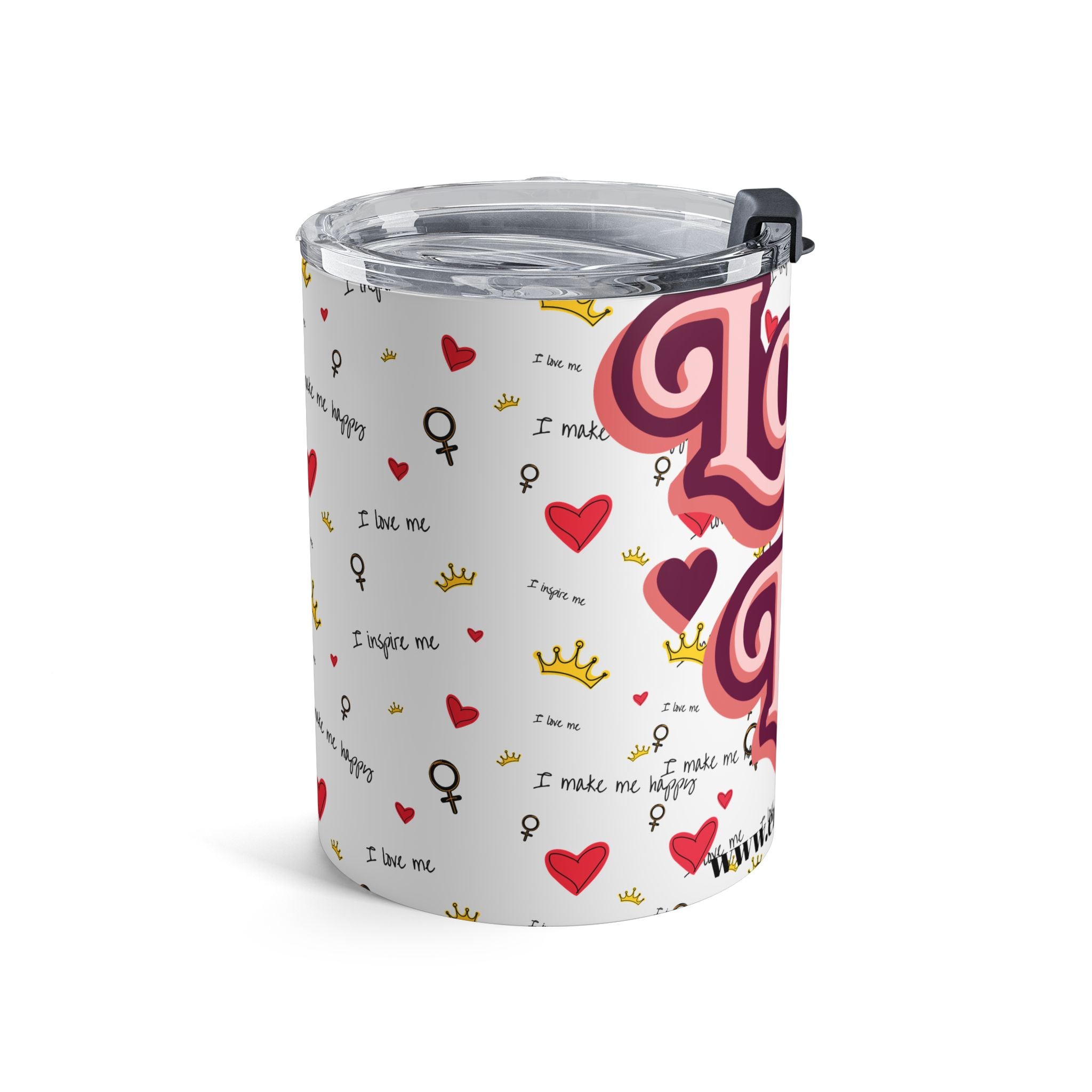 Love is Love Tumbler | 10oz LGBTQ+ Drinkware, Cute Gifts.