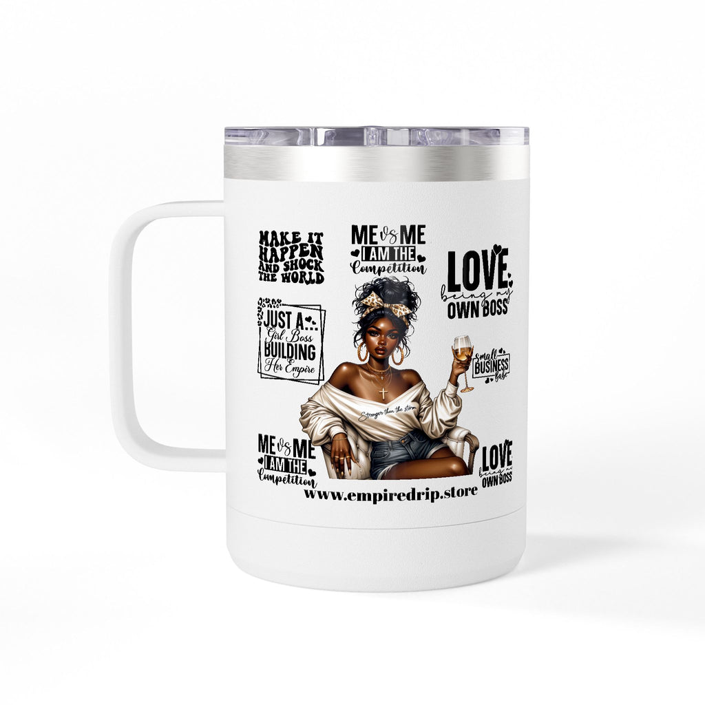Stronger Then The Storm The Dream Is Here -Themed Coffee Mug Tumbler, 15oz - Perfect Gift.