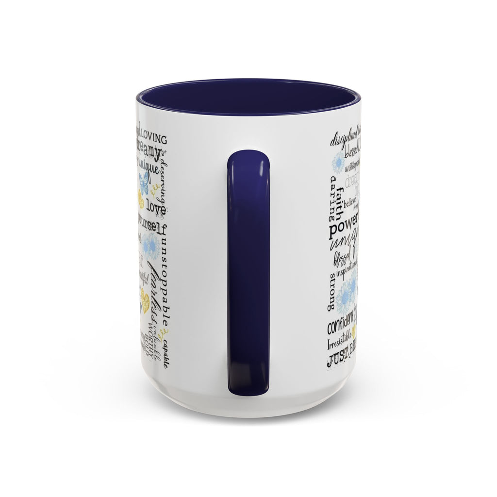 Empowering Inspirational Coffee Mug, Motivational Gift for Women, Unique Tea Cup, Affirmation Drinkware, Positive Vibes Mug