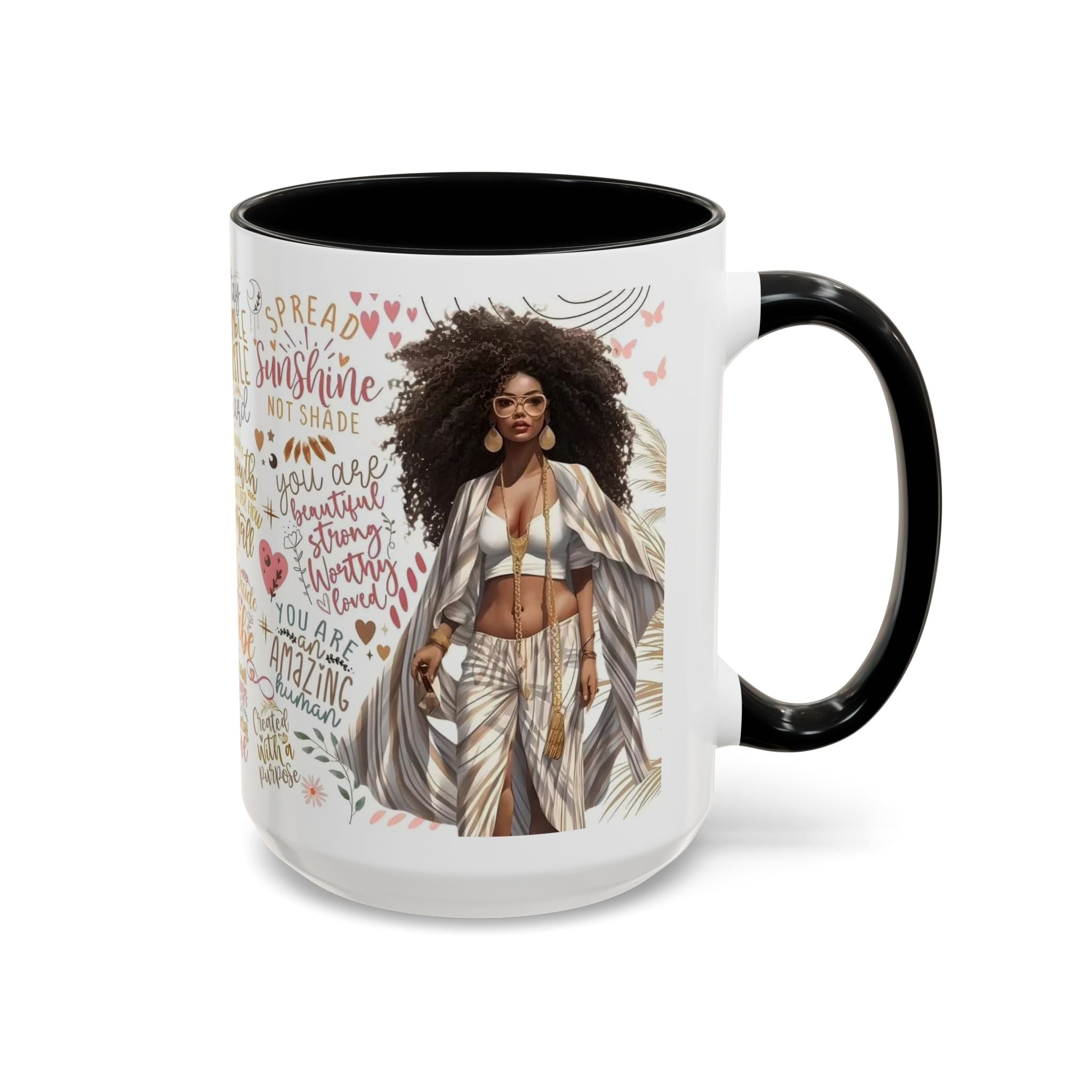Inspirational Coffee Mug for Self-Love & Positivity - Perfect Gift for Friends, Motivational Mug, Affirmation Cup, Daily Inspiration