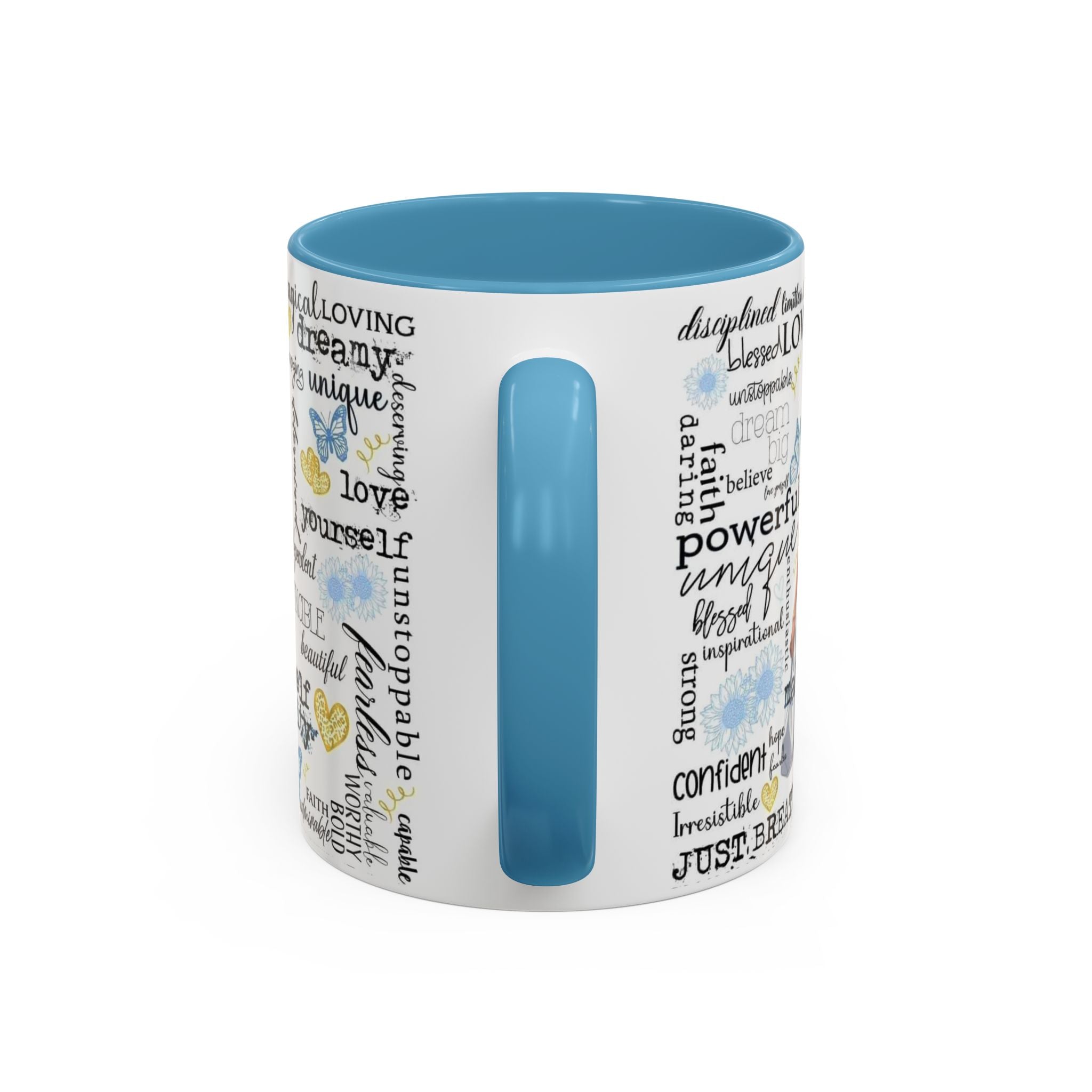 Empowering Inspirational Coffee Mug, Motivational Gift for Women, Unique Tea Cup, Affirmation Drinkware, Positive Vibes Mug