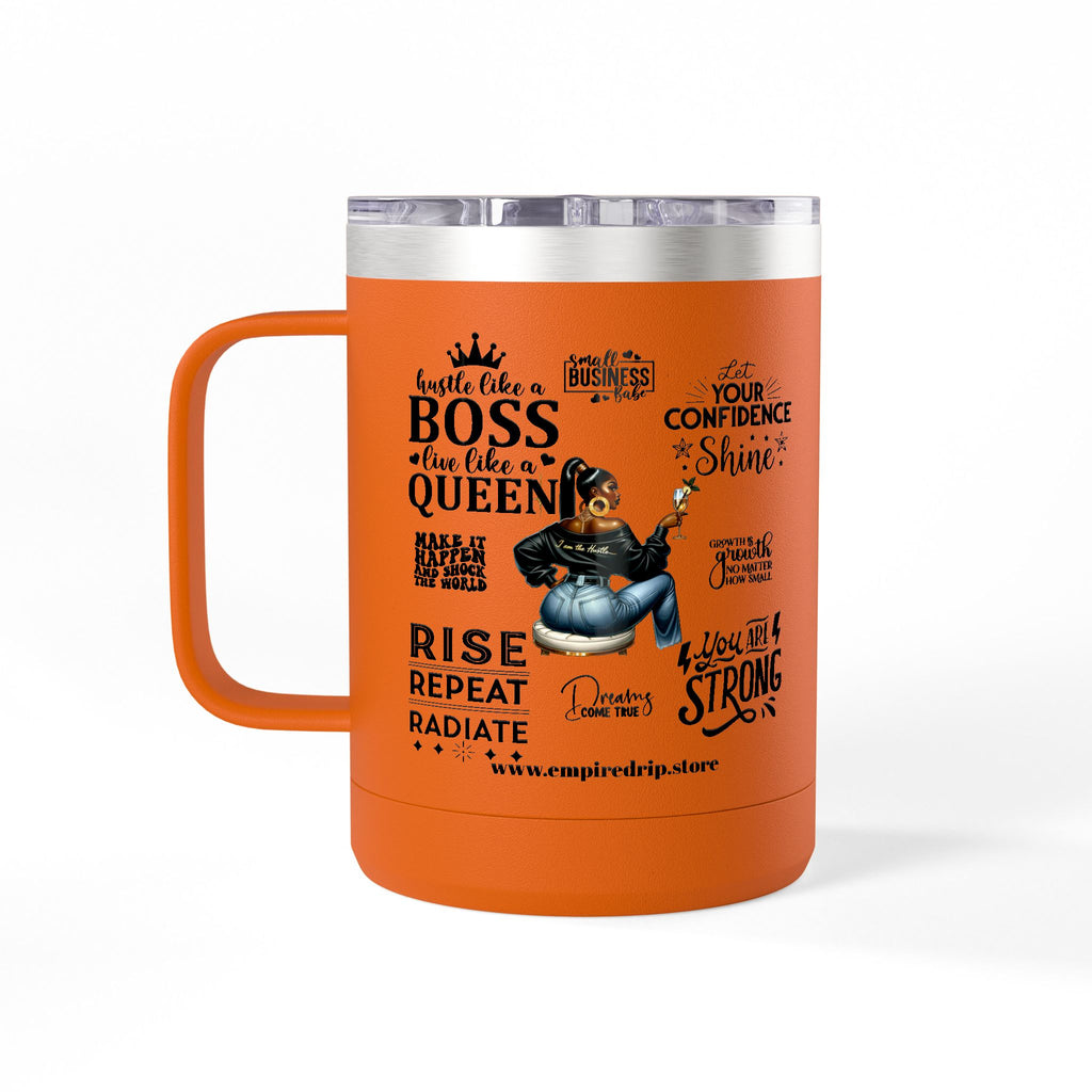 Self Made Self Paid Coffee Tumbler | Stylish Motivational Mug for Entrepreneurs | Perfect Gift for Bosses and Go-Getters.