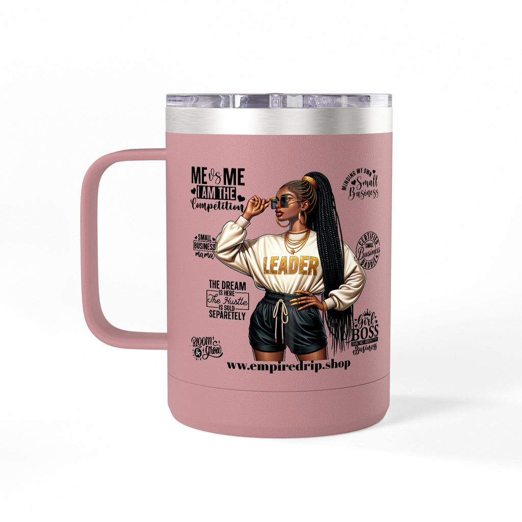Work Hard Inspirational Coffee Mug Tumbler - Motivational Drinkware for Daily Inspiration.