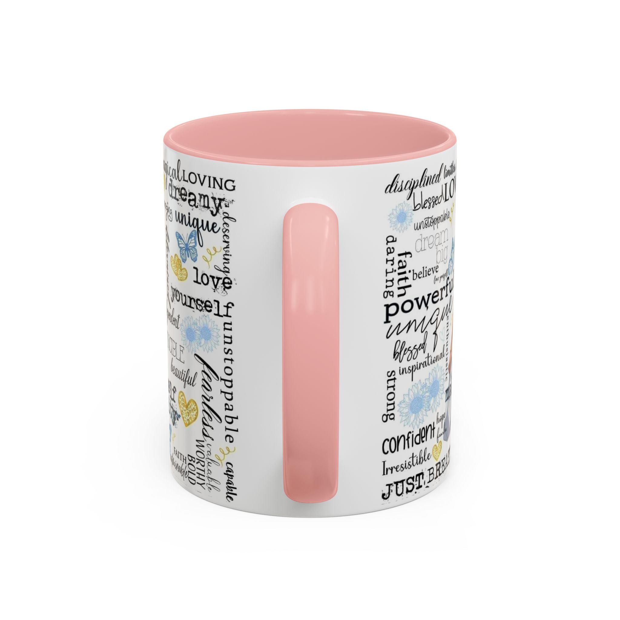 Empowering Inspirational Coffee Mug, Motivational Gift for Women, Unique Tea Cup, Affirmation Drinkware, Positive Vibes Mug