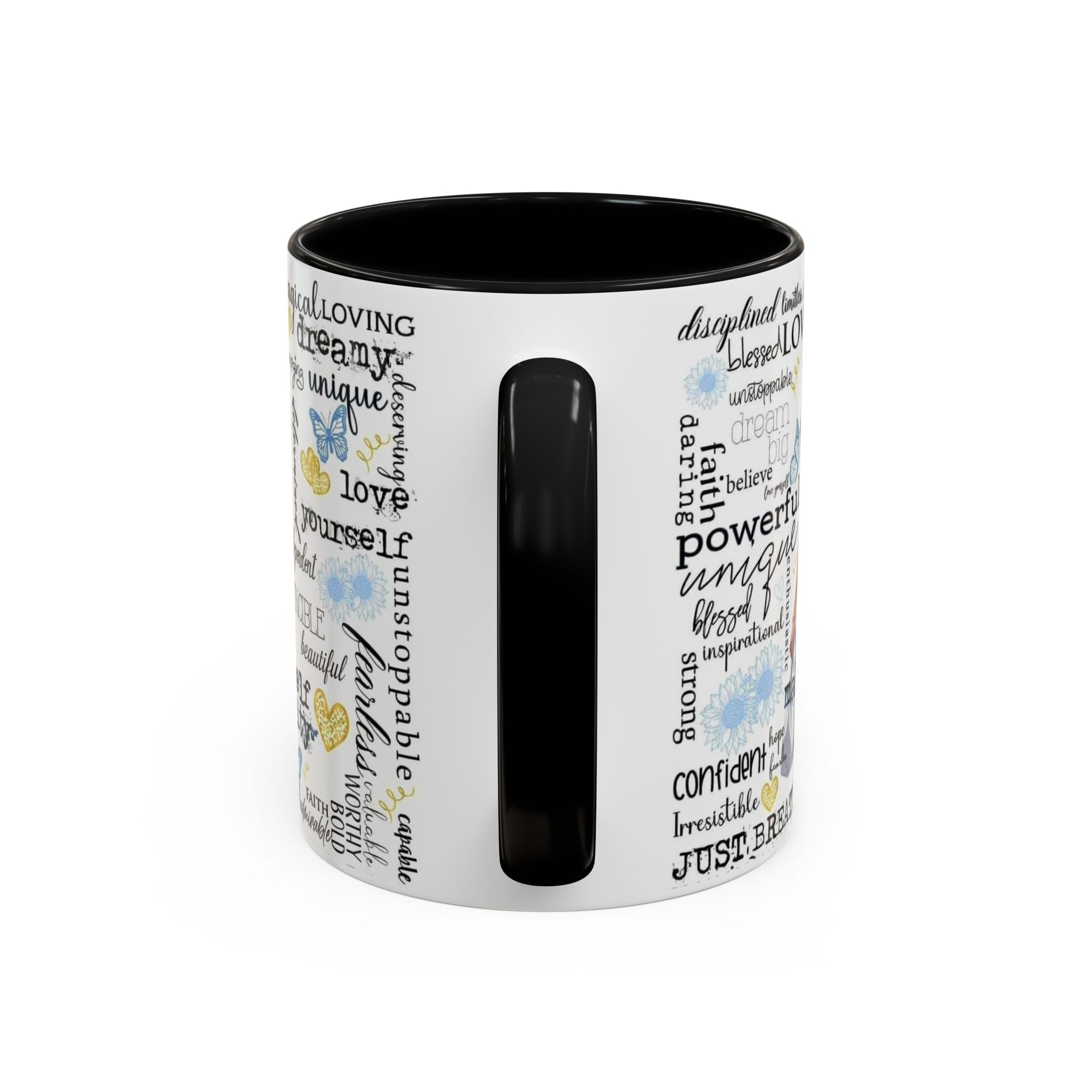 Empowering Inspirational Coffee Mug, Motivational Gift for Women, Unique Tea Cup, Affirmation Drinkware, Positive Vibes Mug.