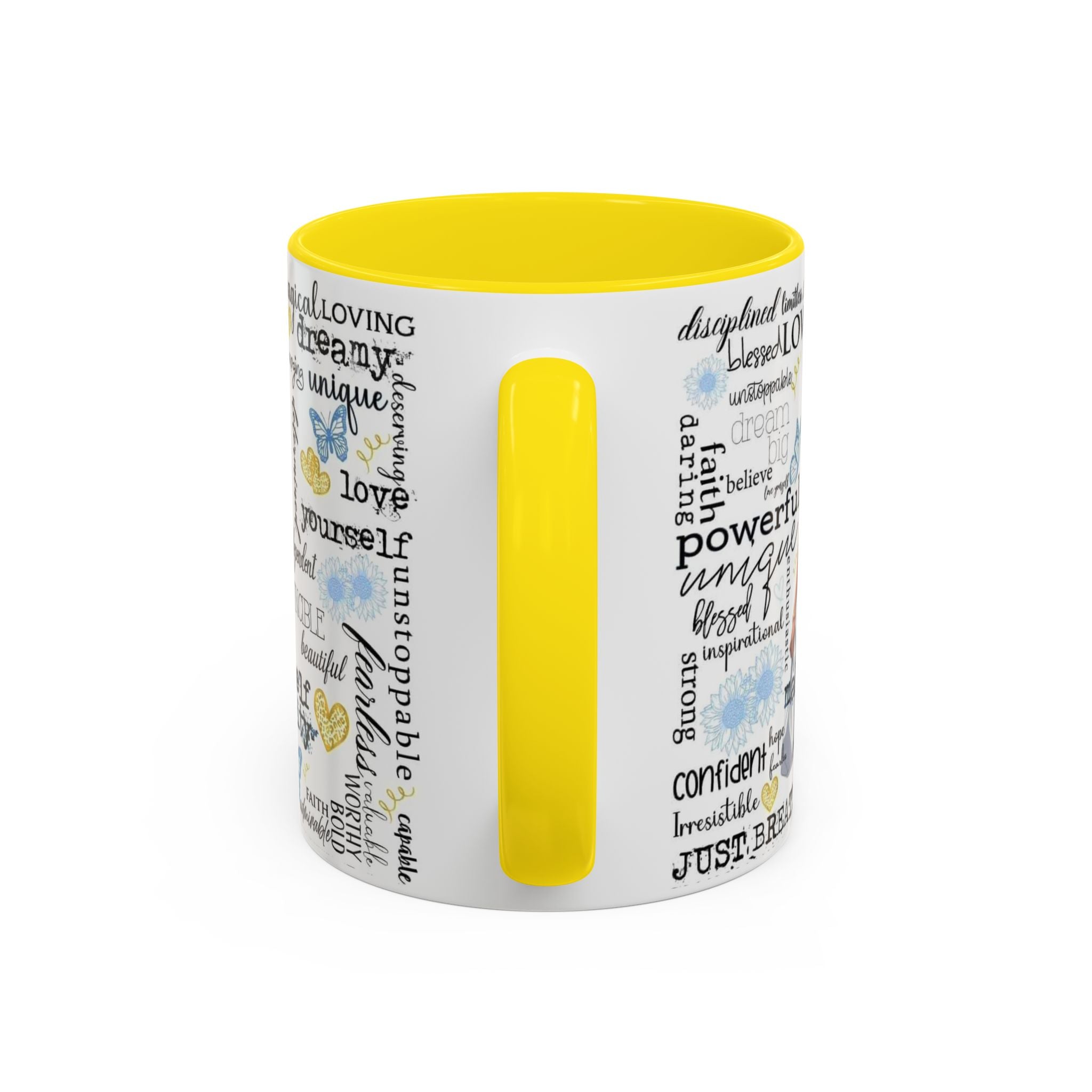 Empowering Inspirational Coffee Mug, Motivational Gift for Women, Unique Tea Cup, Affirmation Drinkware, Positive Vibes Mug