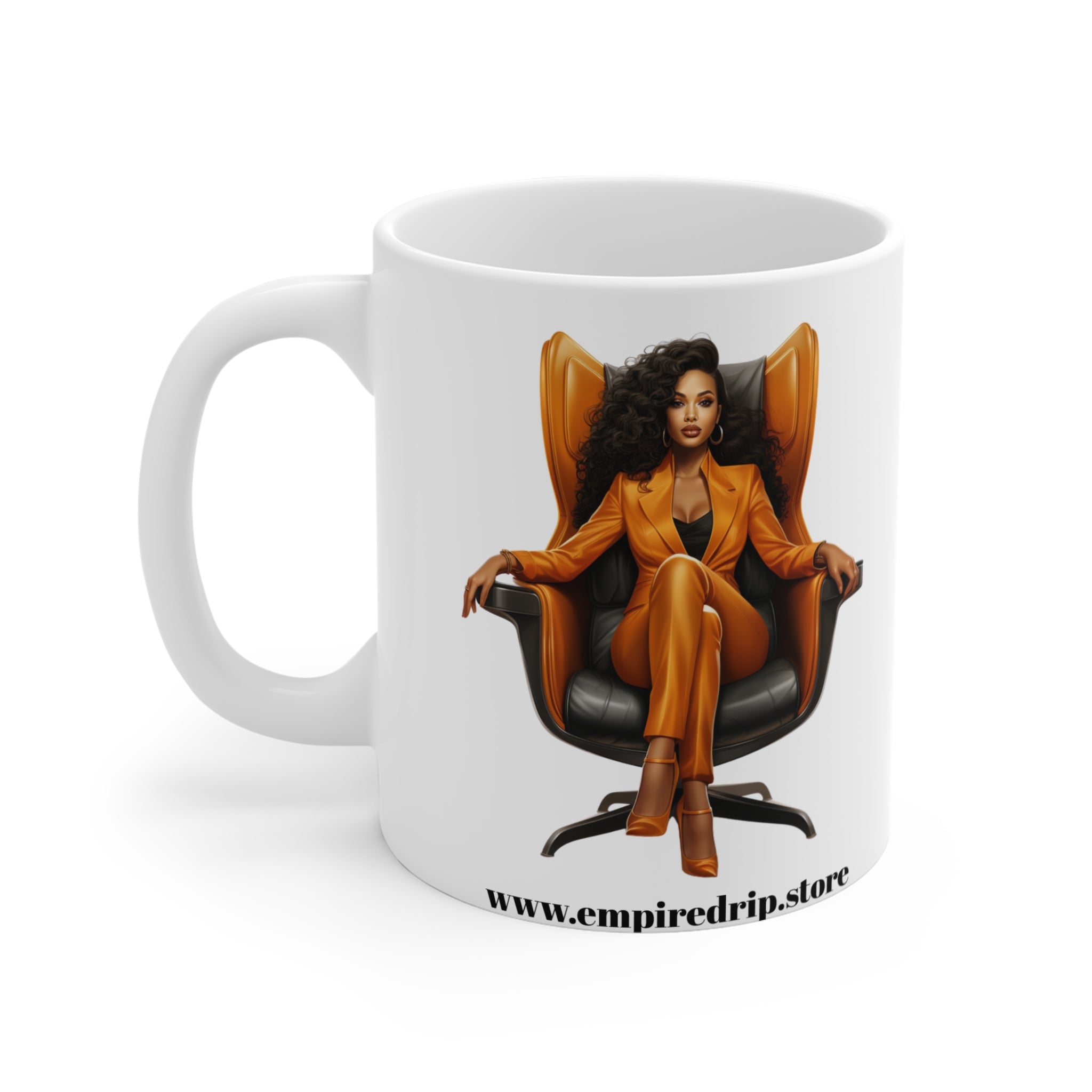 Boss Lady Coffee Mug - Empowerment, Office Decor, Gift for Women, Inspirational Quotes.