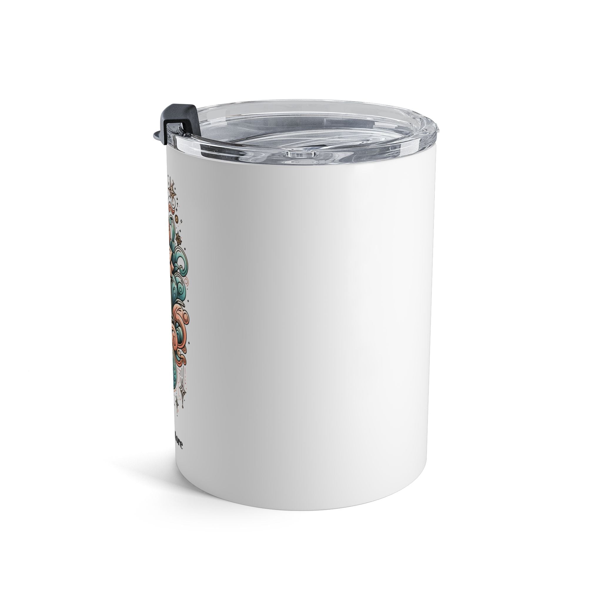 Dream Big Tumbler - Boho Floral Design, Inspirational Drinkware, Motivational Gift.
