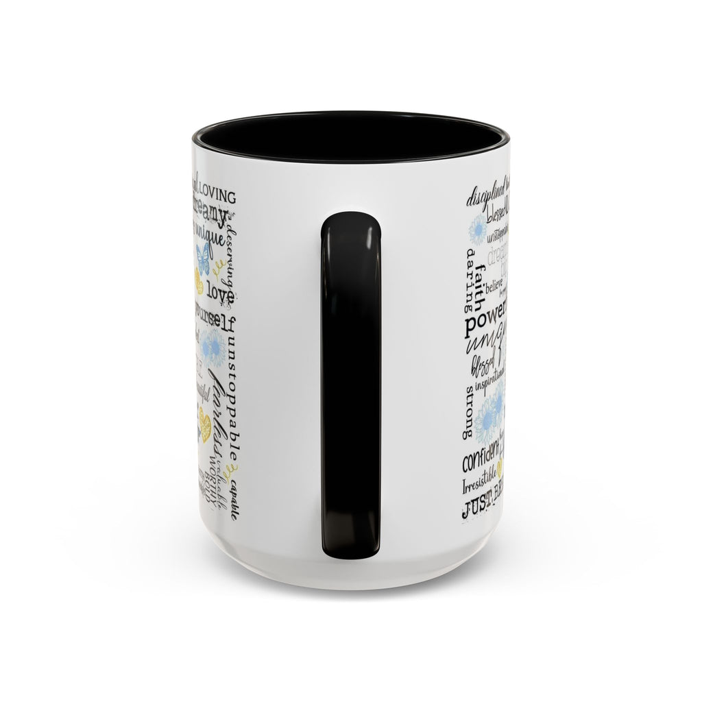 Empowering Inspirational Coffee Mug, Motivational Gift for Women, Unique Tea Cup, Affirmation Drinkware, Positive Vibes Mug
