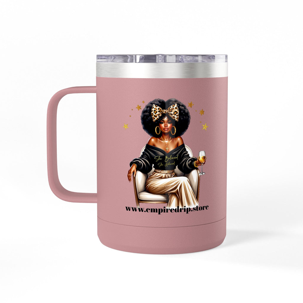 Inspirational Coffee Mug Tumbler, Small Business Big Dreams