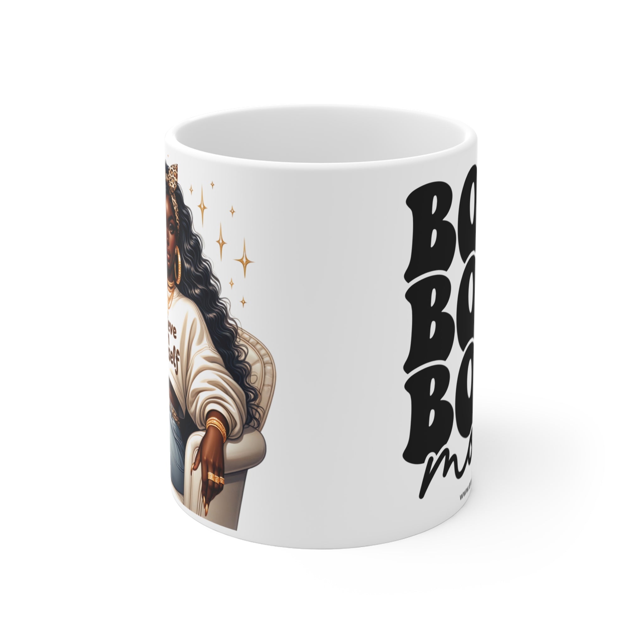 Empowering Woman Mug | Believe in Yourself Coffee Cup, Inspirational Gift.