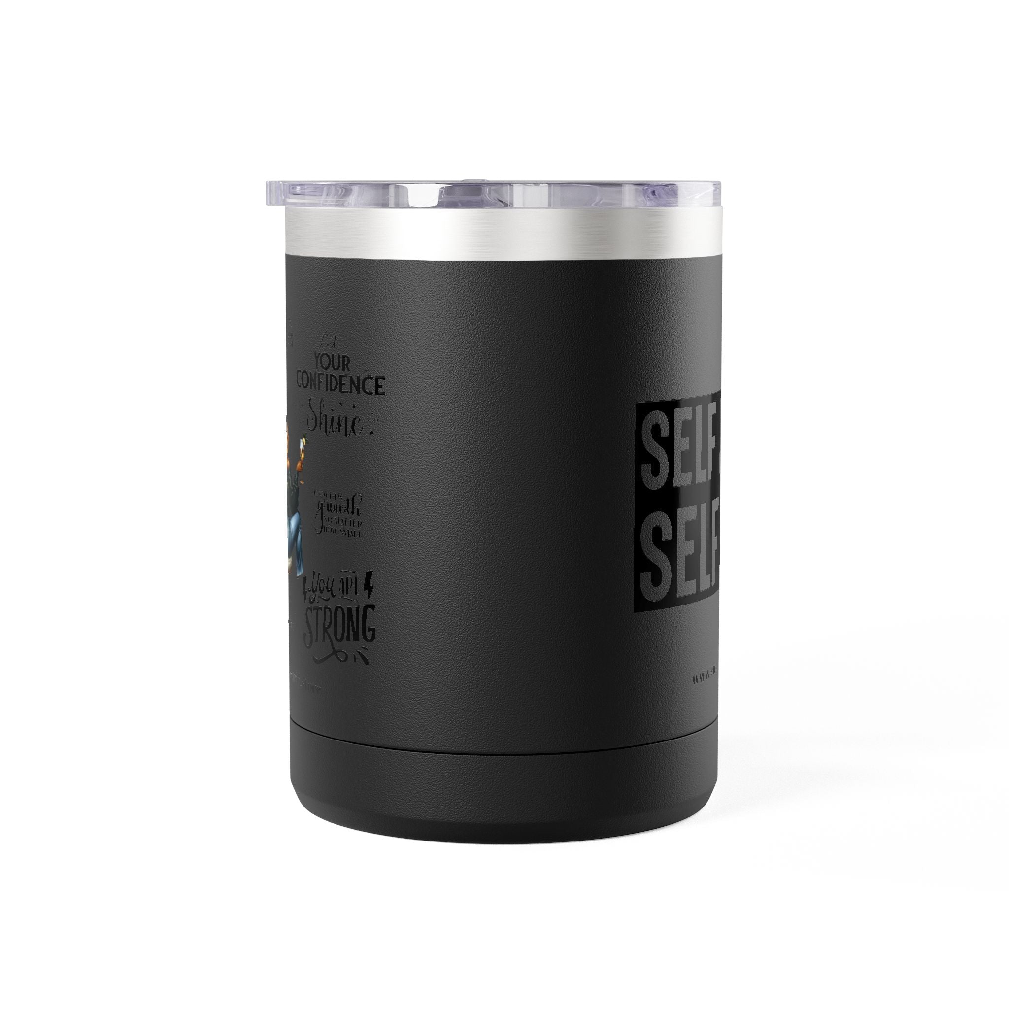 Self Made Self Paid Coffee Tumbler | Stylish Motivational Mug for Entrepreneurs | Perfect Gift for Bosses and Go-Getters.