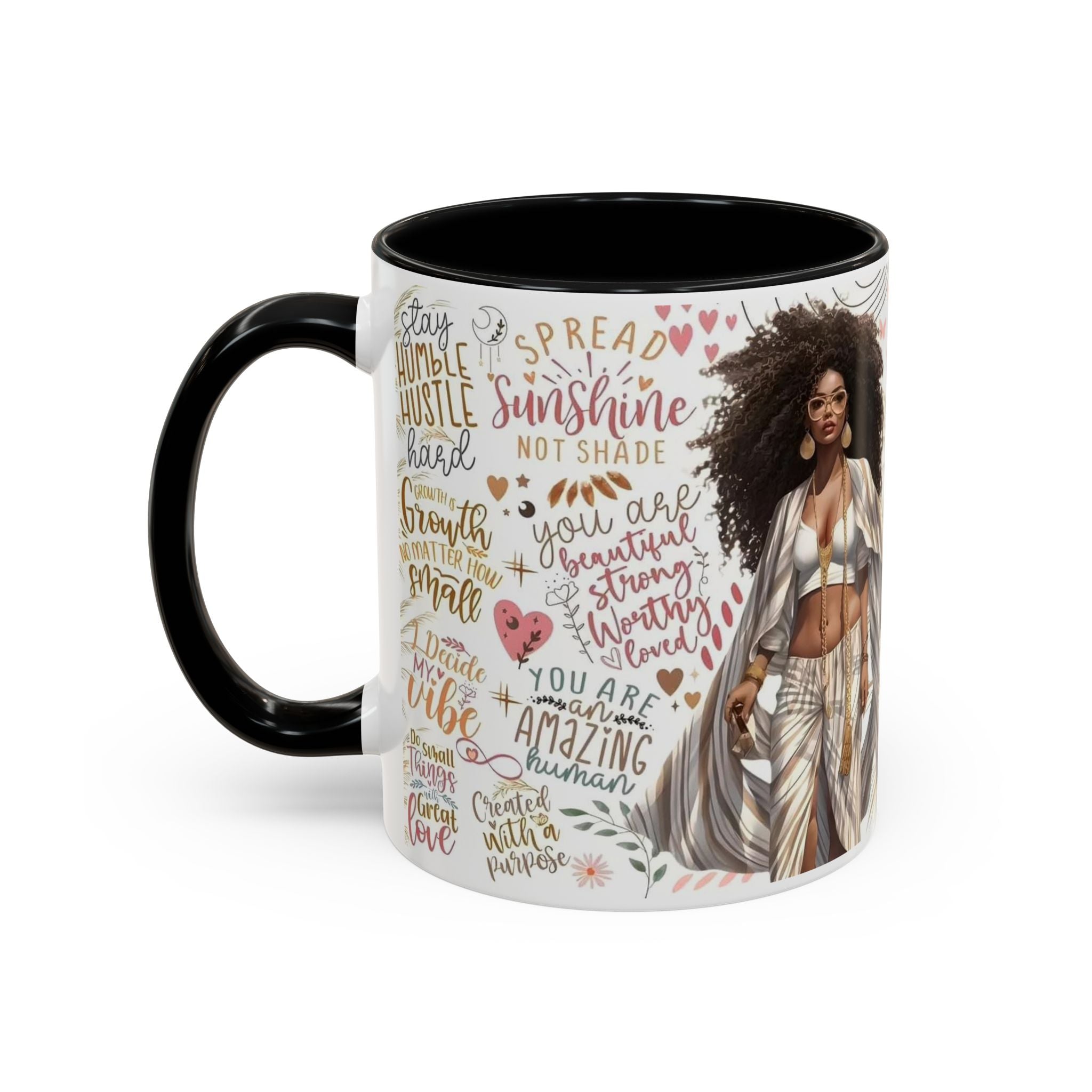 Inspirational Coffee Mug for Self-Love & Positivity - Perfect Gift for Friends, Motivational Mug, Affirmation Cup, Daily Inspiration.