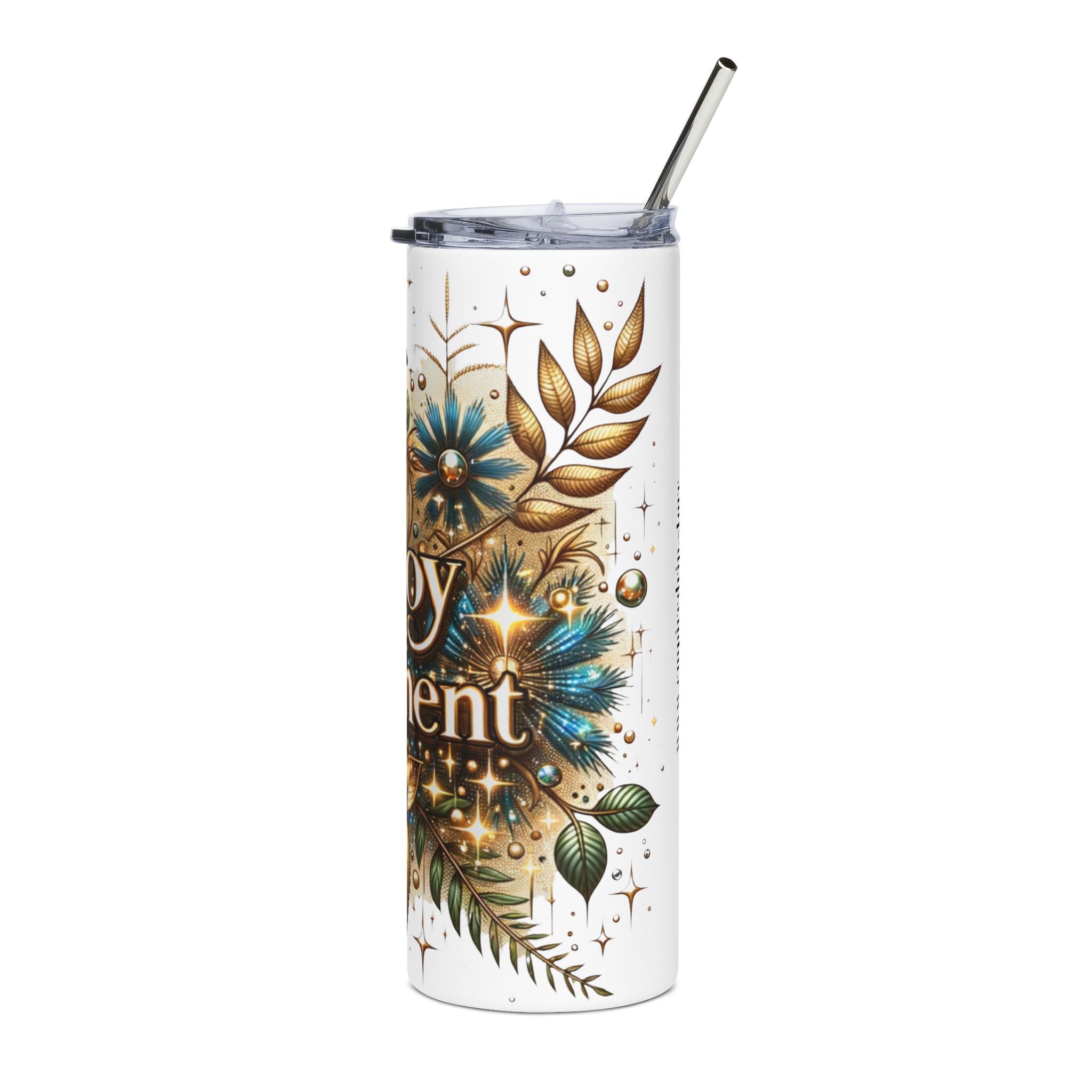 Enjoy the Moment Stainless Steel Tumbler, Inspirational.