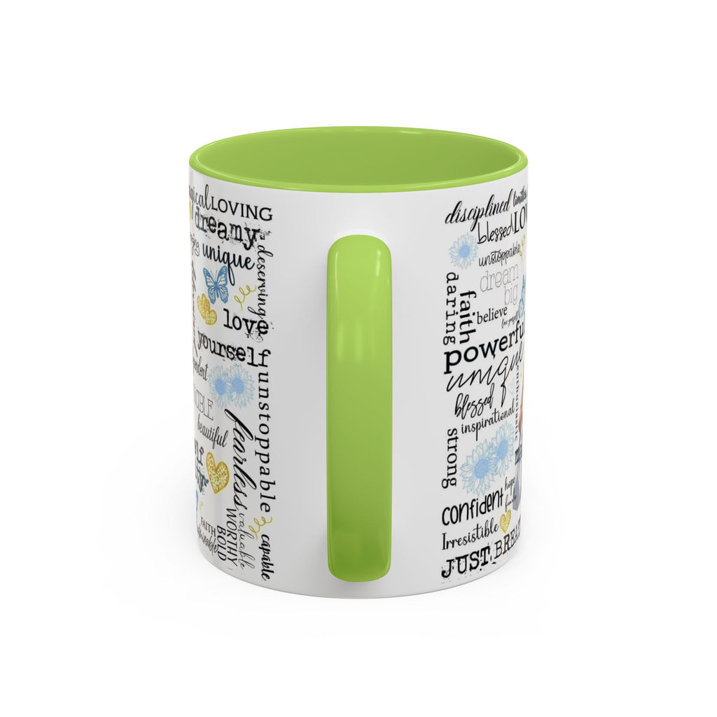 Empowering Inspirational Coffee Mug, Motivational Gift for Women, Unique Tea Cup, Affirmation Drinkware, Positive Vibes Mug