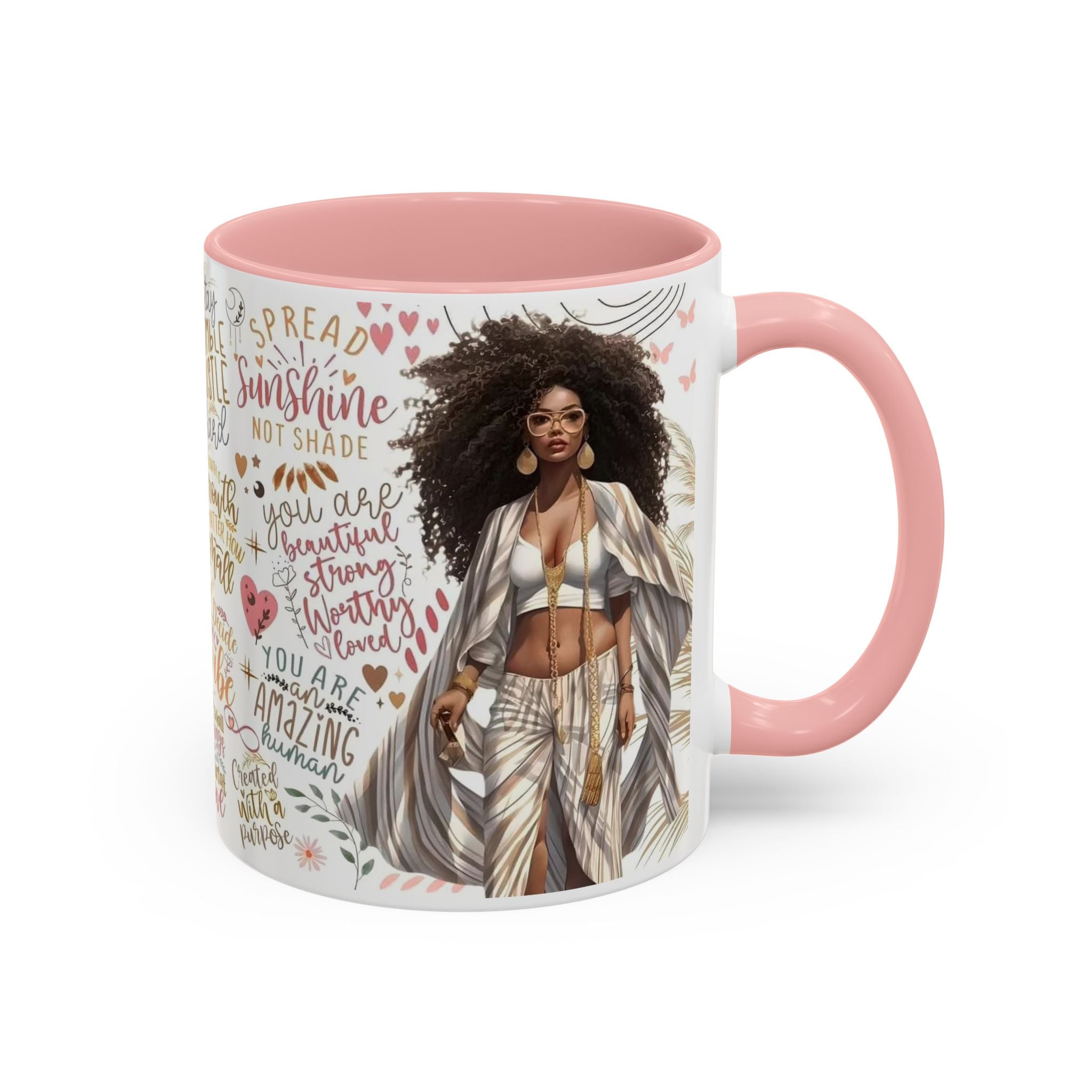 Inspirational Coffee Mug for Self-Love & Positivity - Perfect Gift for Friends, Motivational Mug, Affirmation Cup, Daily Inspiration.