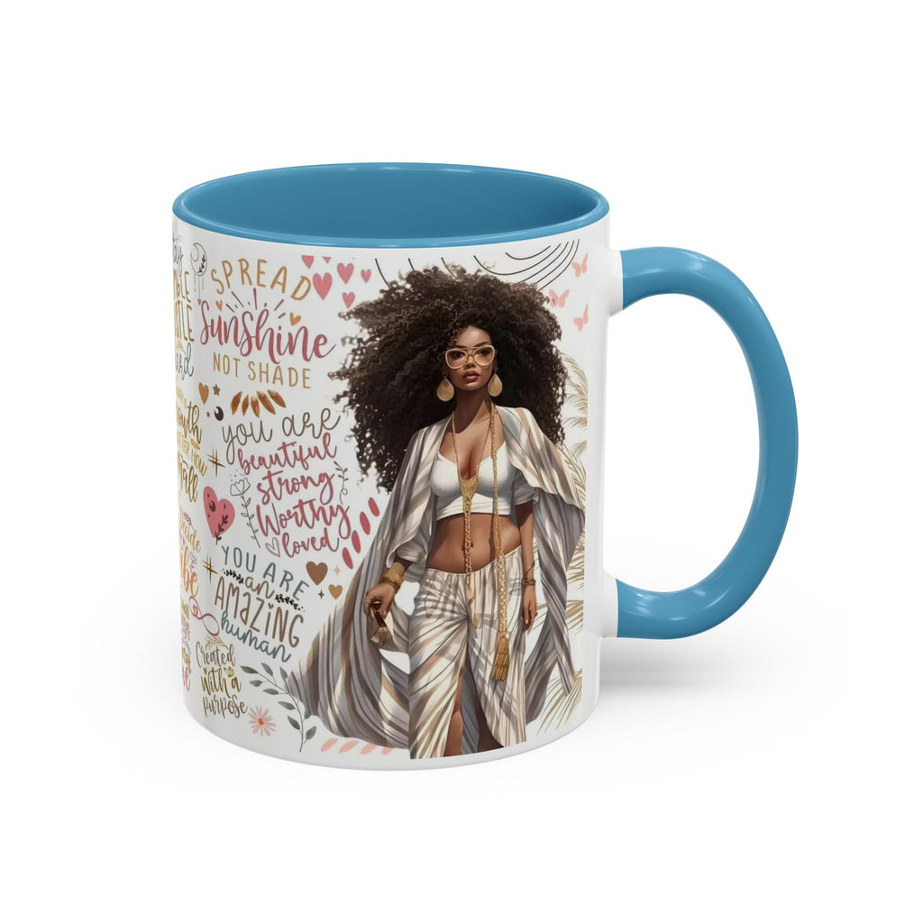 Inspirational Coffee Mug for Self-Love & Positivity - Perfect Gift for Friends, Motivational Mug, Affirmation Cup, Daily Inspiration