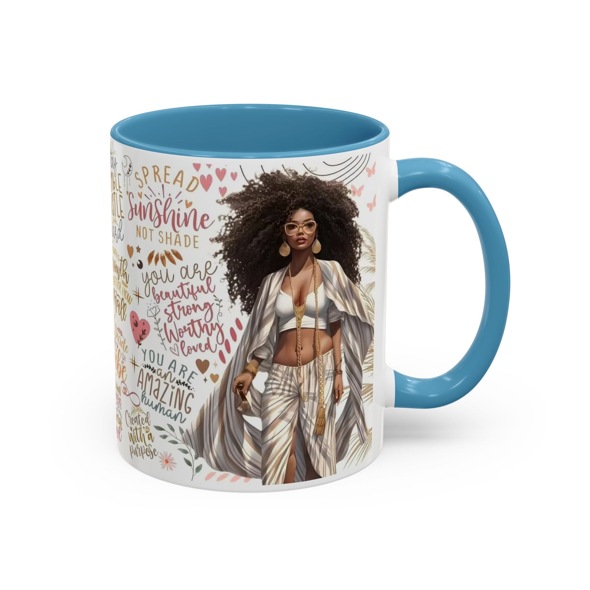 Inspirational Coffee Mug for Self-Love & Positivity - Perfect Gift for Friends, Motivational Mug, Affirmation Cup, Daily Inspiration