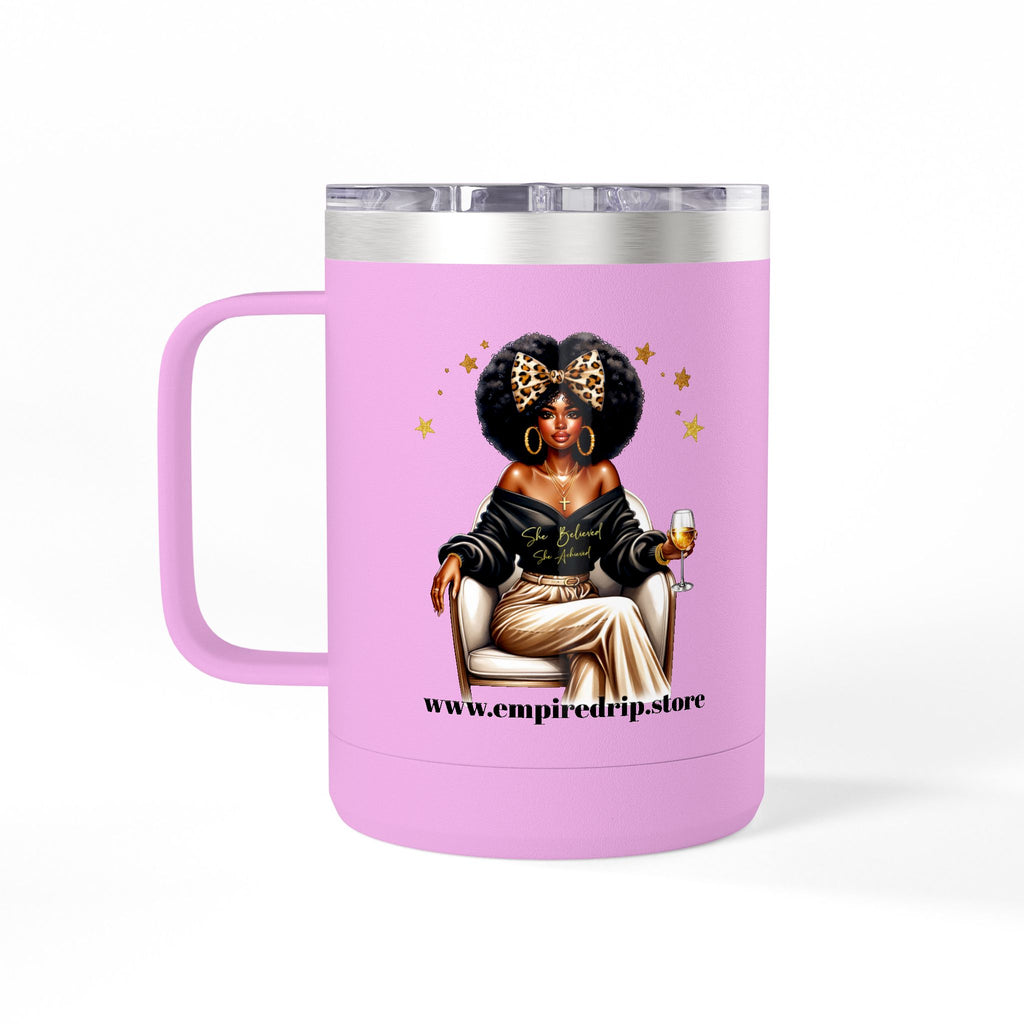 Inspirational Coffee Mug Tumbler, Small Business Big Dreams
