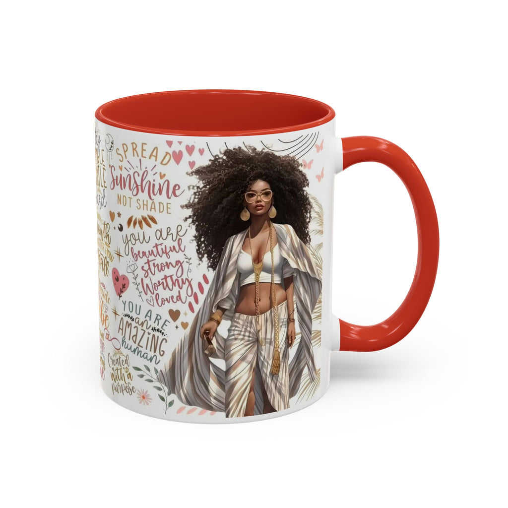 Inspirational Coffee Mug for Self-Love & Positivity - Perfect Gift for Friends, Motivational Mug, Affirmation Cup, Daily Inspiration