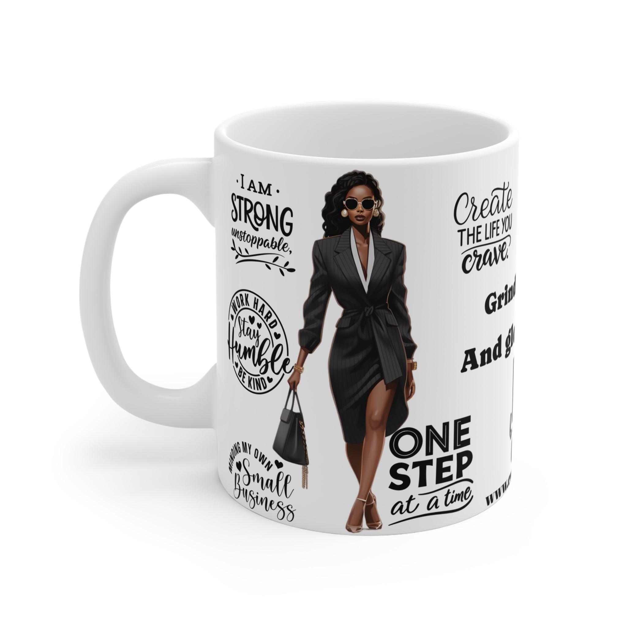 Empowerment Mug - Inspirational Quotes for Boss Babes | Coffee Cup for Entrepreneurs, Motivational Gift, Women in Business.