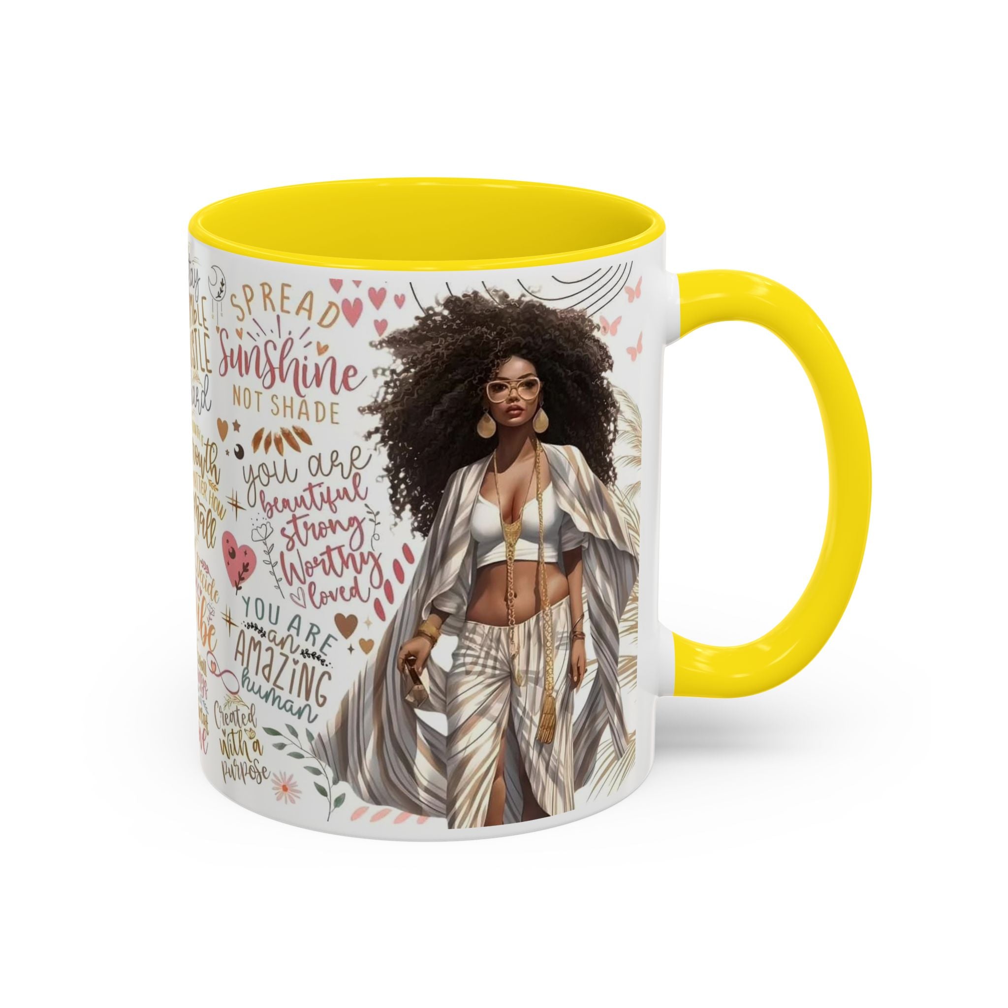 Inspirational Coffee Mug for Self-Love & Positivity - Perfect Gift for Friends, Motivational Mug, Affirmation Cup, Daily Inspiration