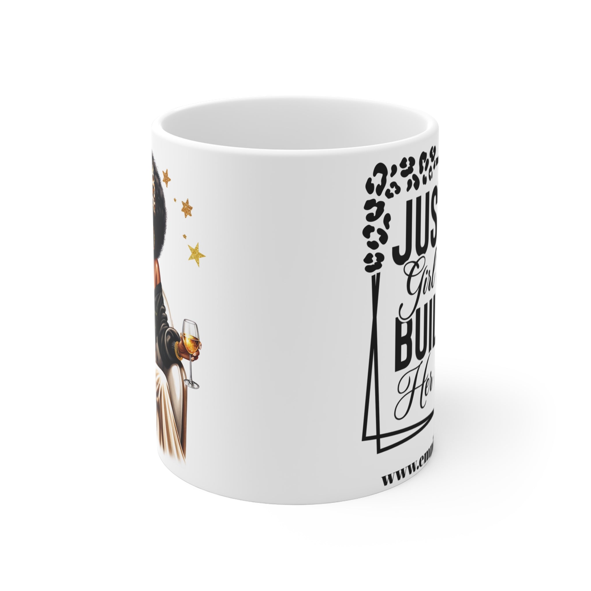Just Getting Started Mug, Boss Lady Magic, Inspirational Coffee Cup.