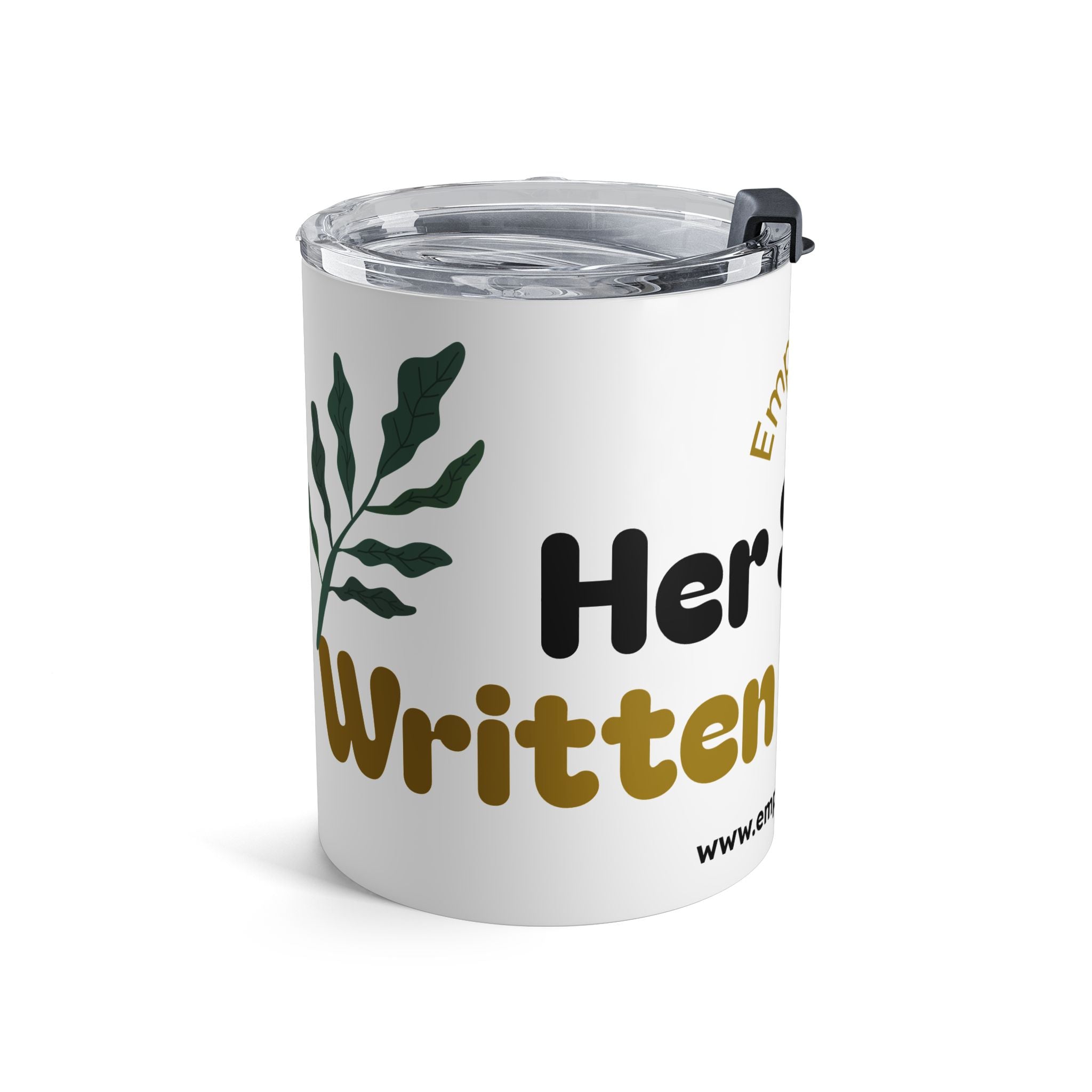 Her Story 10oz Tumbler - Eco-Friendly.