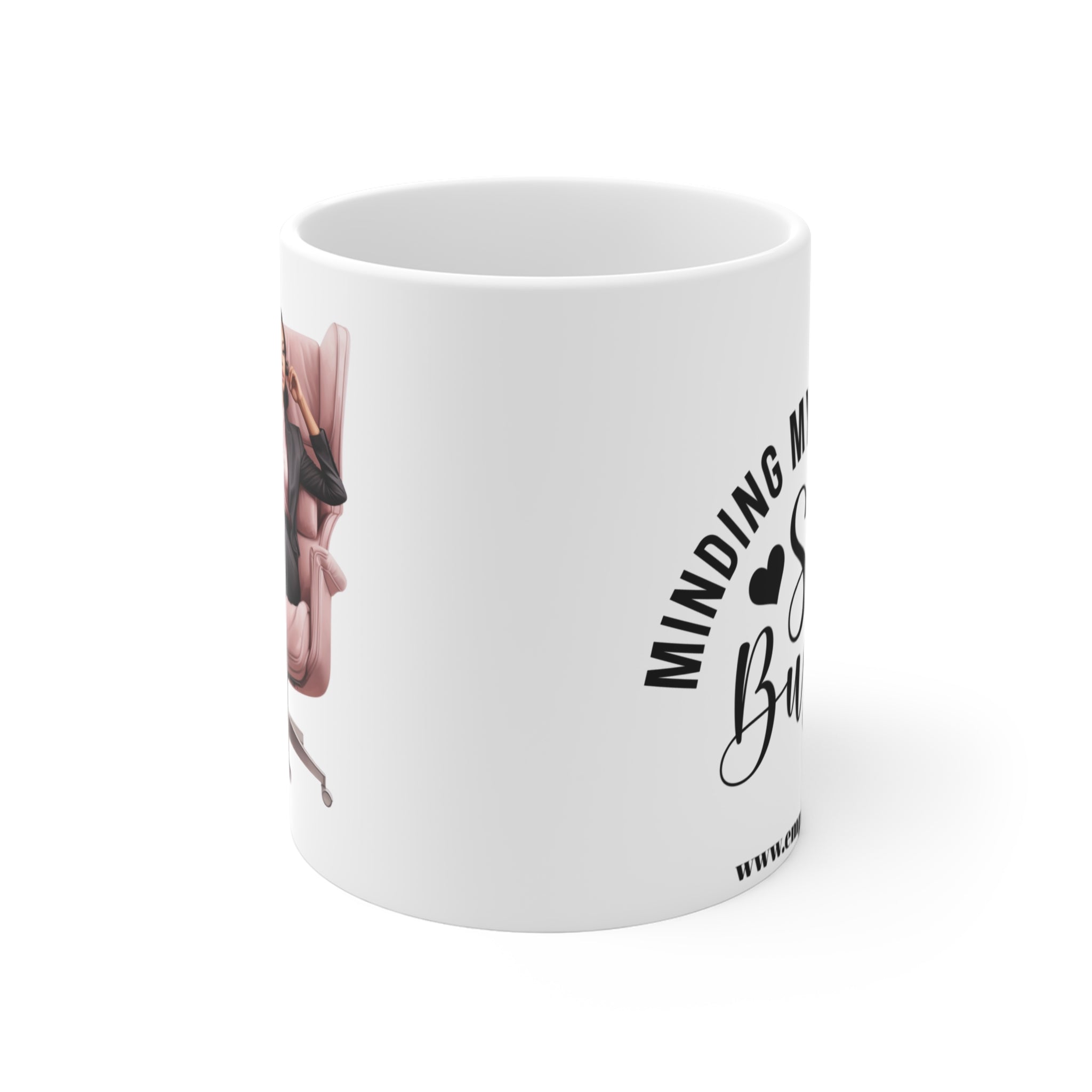 Elegant Boss Mug, Office Coffee Cup, Corporate Gift, Motivational Mug, Empowerment Drinkware.